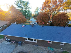 Low-slope roof installation project from the Above and Beyond gallery
