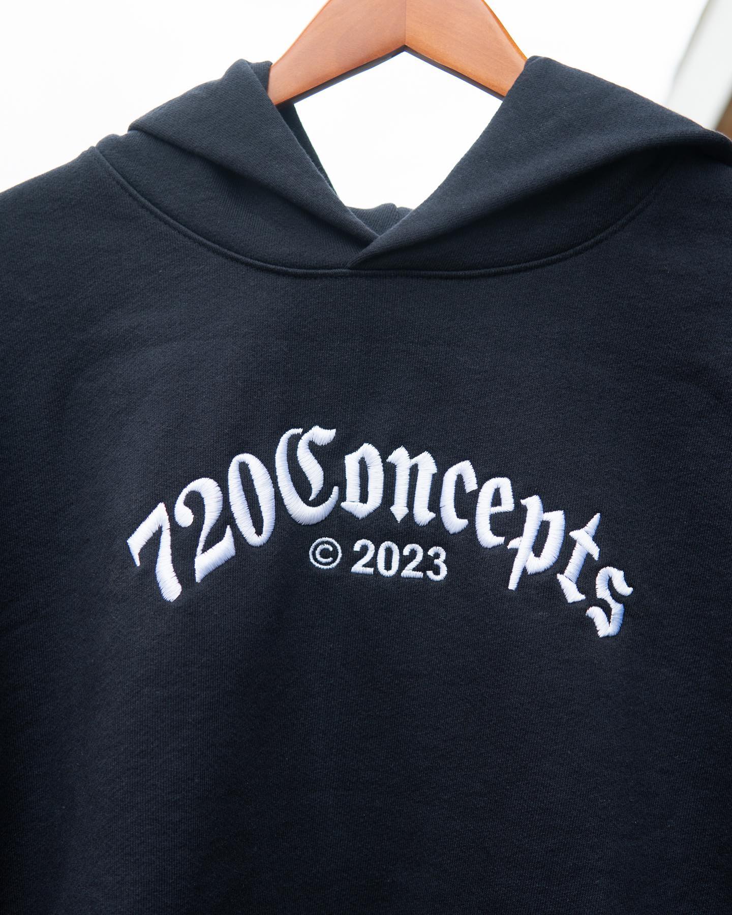 Branded hoodie embroidery
