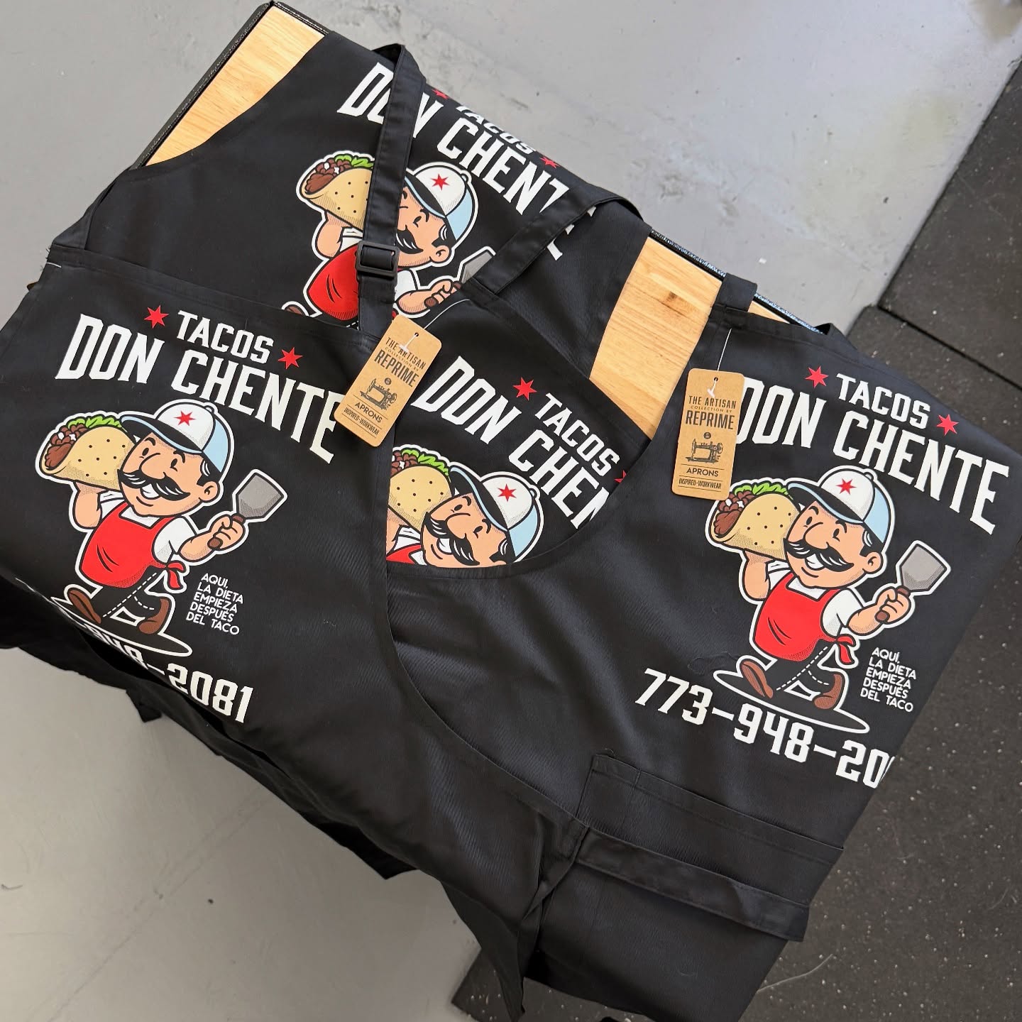 Don Chente bulk shirt order