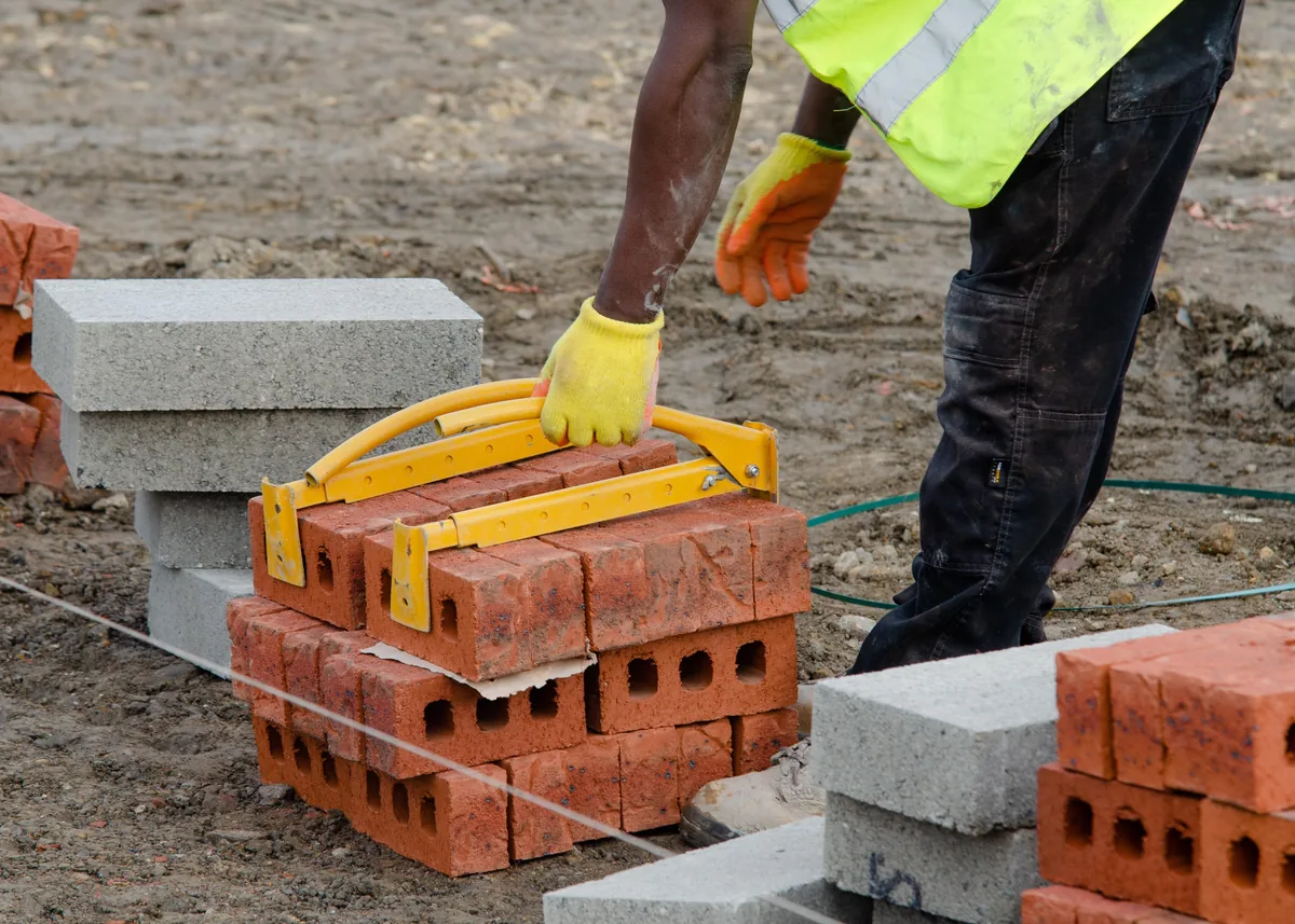 Masonry grout bag and jobsite supply product