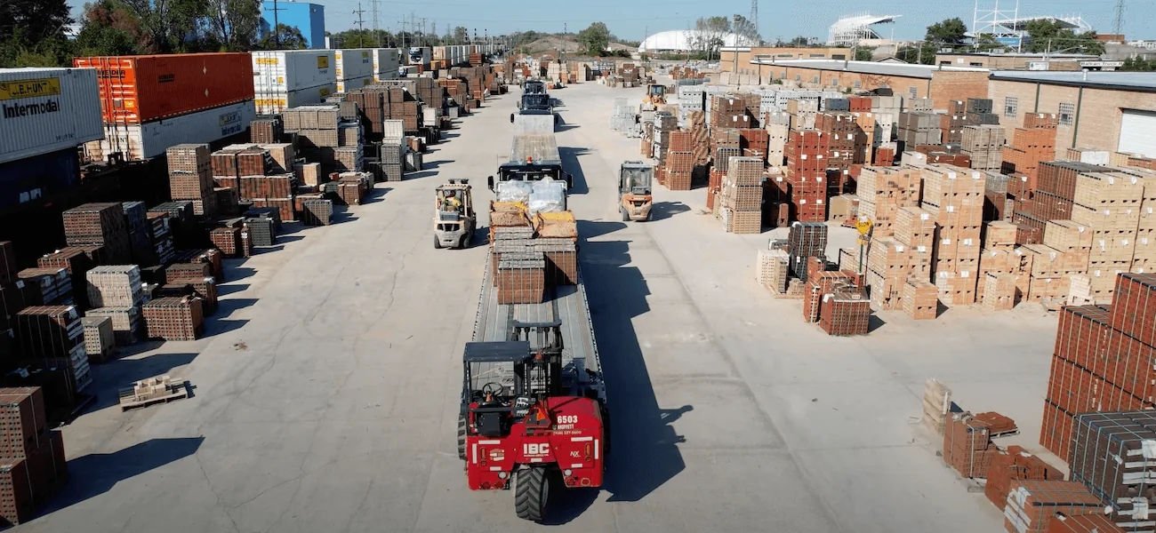 Masonry product inventory and supply coordination