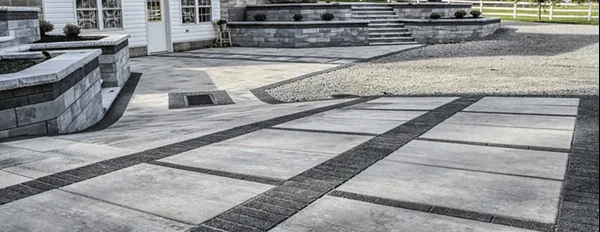 Paver patio and walkway materials