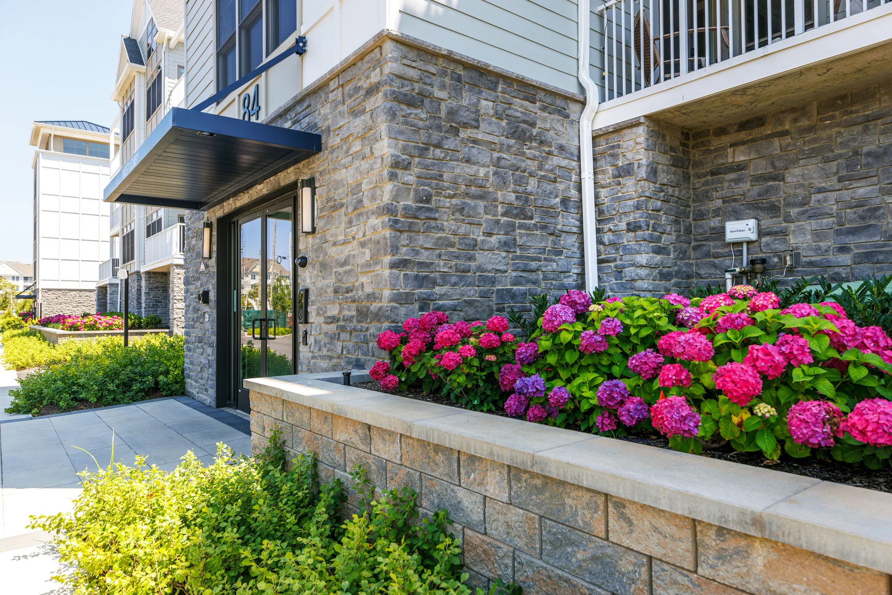 Ocean Gate brick and masonry project exterior