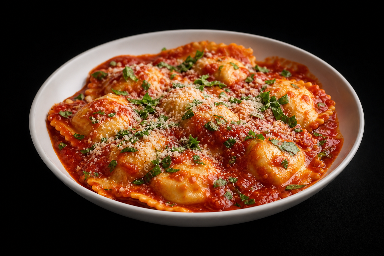 Cheese ravioli