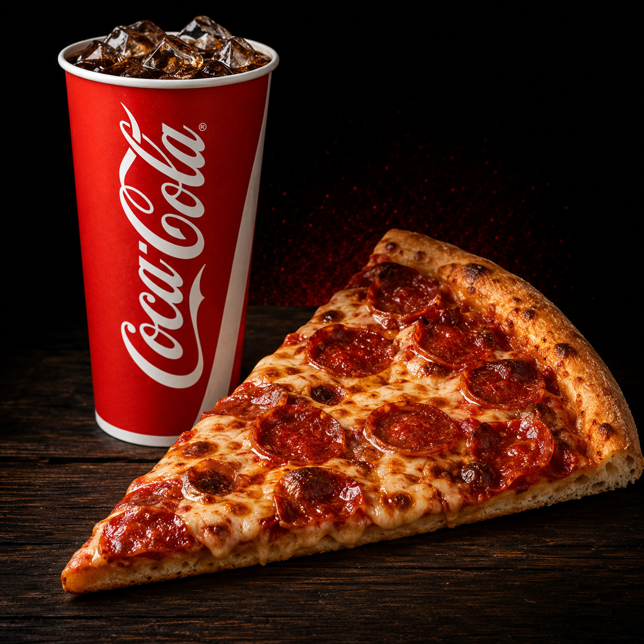 Slice and Coke special
