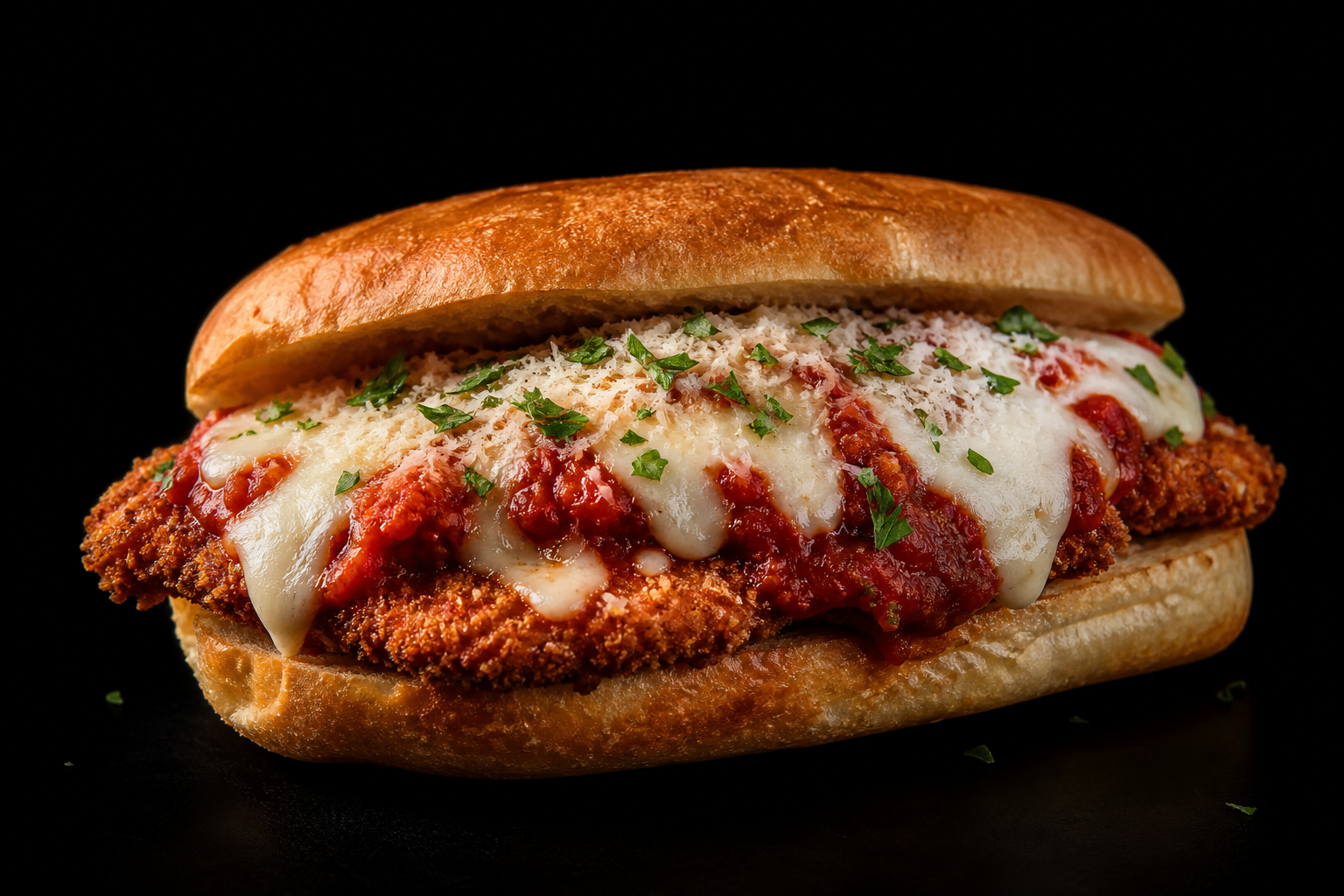 Chicken parmesan sandwich