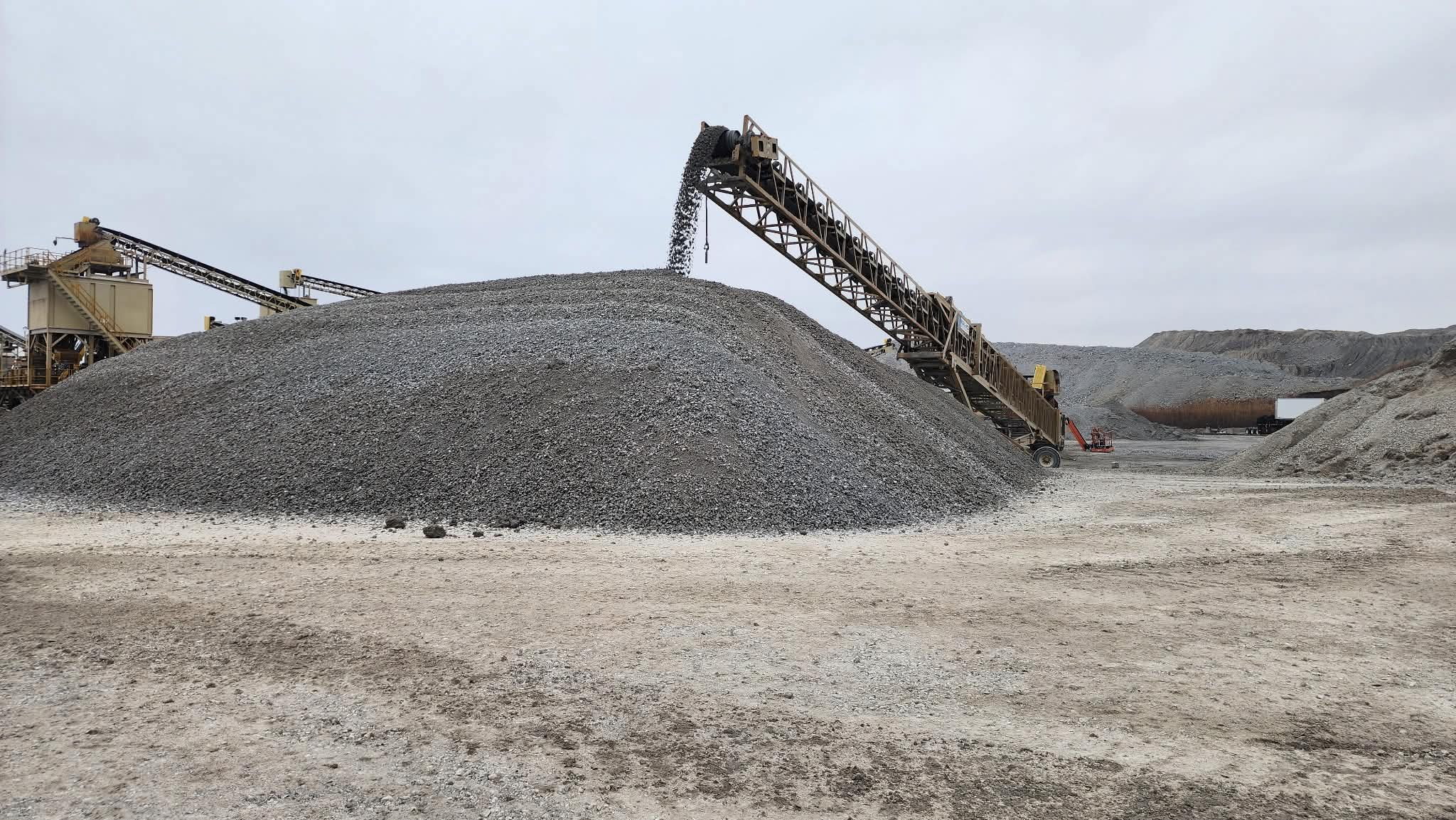 Stockpile sorting operations